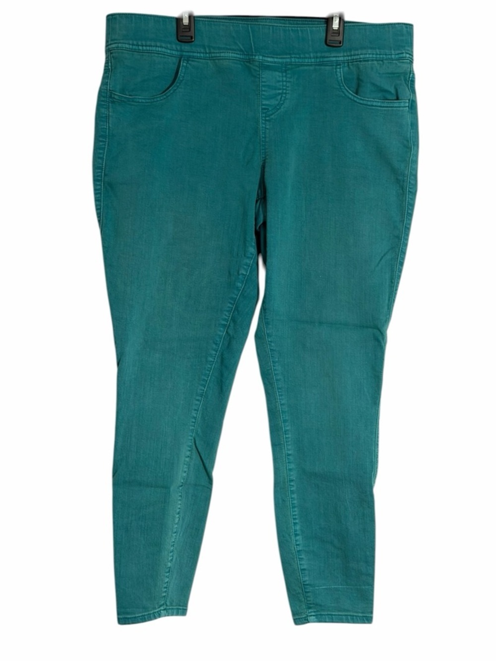 torrid size 1R (14) Teal Pull-on Stretch Jeans EUC